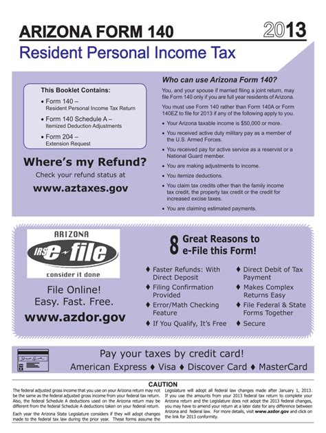 Arizona tax dept - State of Arizona Department of Revenue Toggle navigation. Home; License Verification; Individual . Check Refund Status; Make Payment; Cancel ... • To make a Transaction Privilege and\or Use Tax payment for a business, input a valid License Number and the associated Mailing Zip Code. • Fields marked with * are required. License Number ...